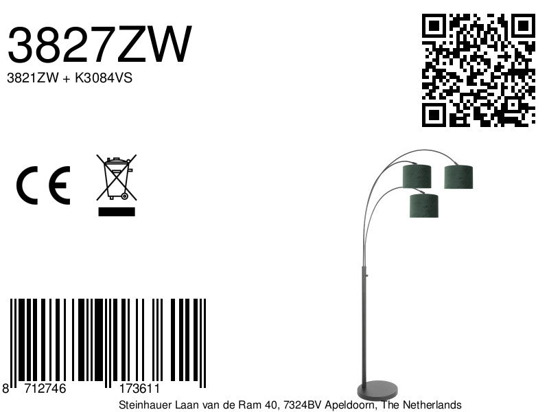 zwarte-booglamp-met-groene-kappen-steinhauer-sparkled-light-variant-image8a