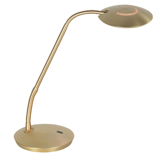 Candeeiro de mesa ajustável Zenith 2 em latão