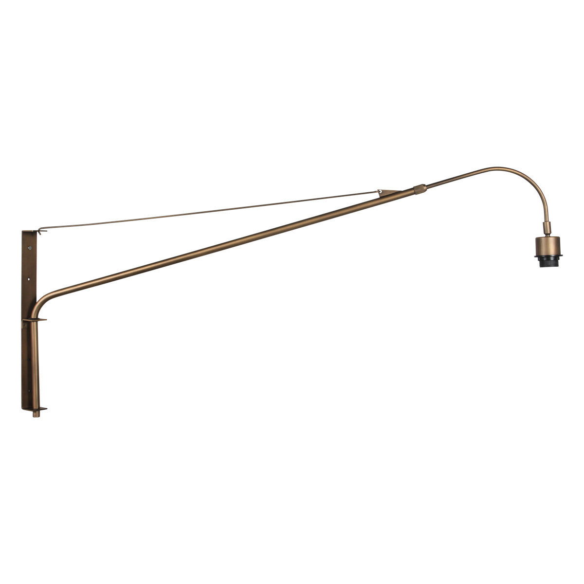 Izvlačna zidna lampa Steinhauer Elegant Classy brončana E27