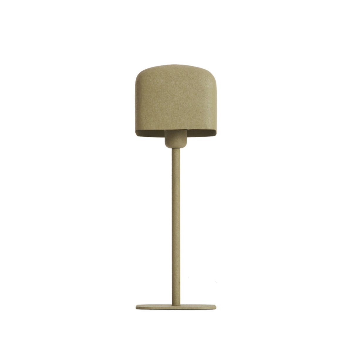 Grande lampada da tavolo in metallo verde oliva Light & Living Elenie