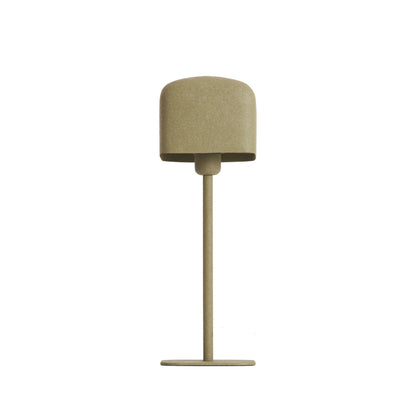 Grande lampada da tavolo in metallo verde oliva Light & Living Elenie