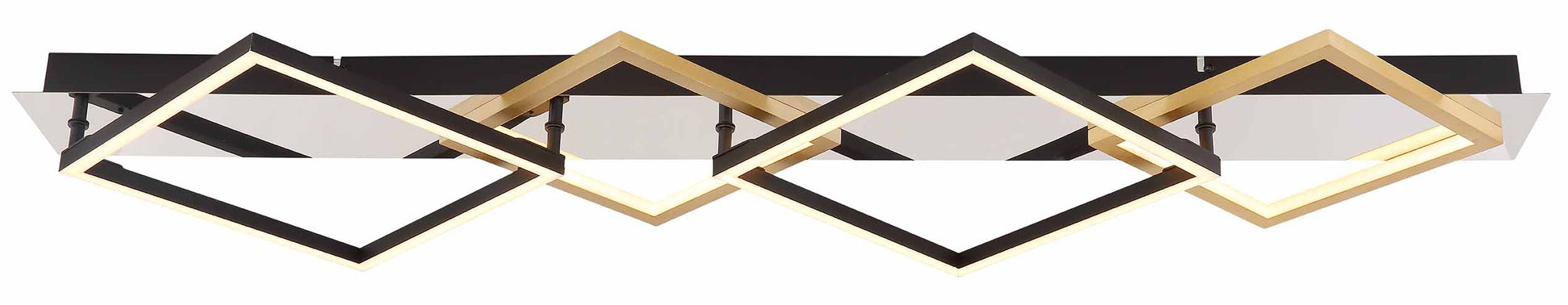 plafondlamp-zwart-goud-ruitvormen-4-lichts-globo-lesina-variant-image1