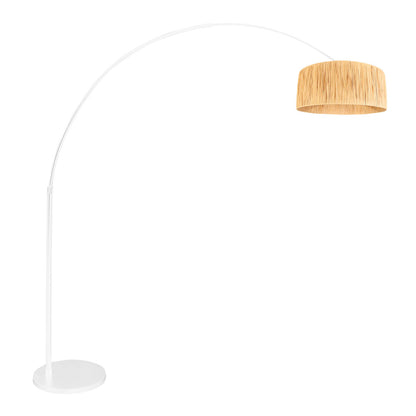 Бял бохемски лампион с кръгъл абажур Steinhauer Sparkled Light