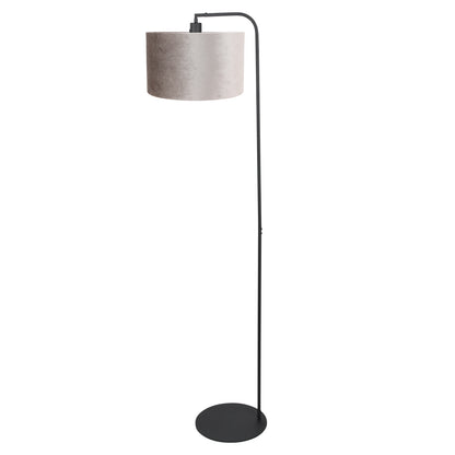 zwarte-vloerlamp-met-grijze-velours-kap-steinhauer-stang-variant-image1