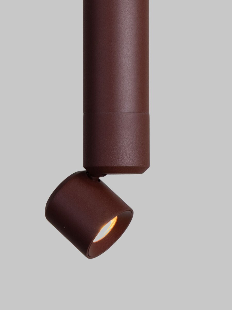 Bordeauxrode aluminium hanglamp met richtbare spot It's About RoMi Milan – afbeelding 4