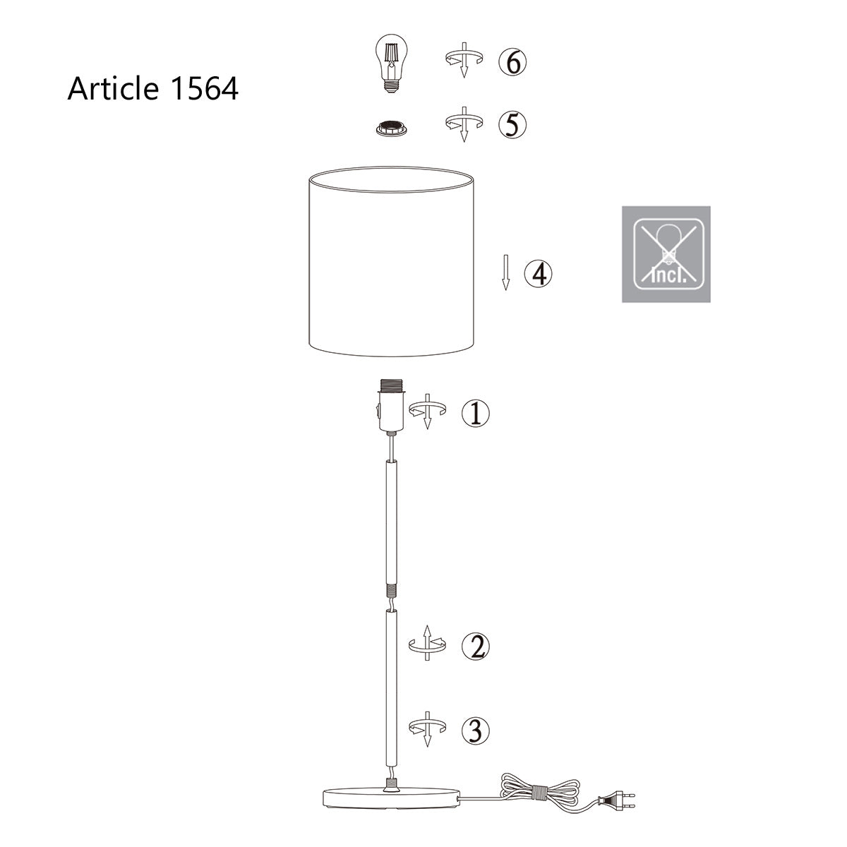 Mexlite Noor – nowoczesna lampa podłogowa – zdjęcie 9
