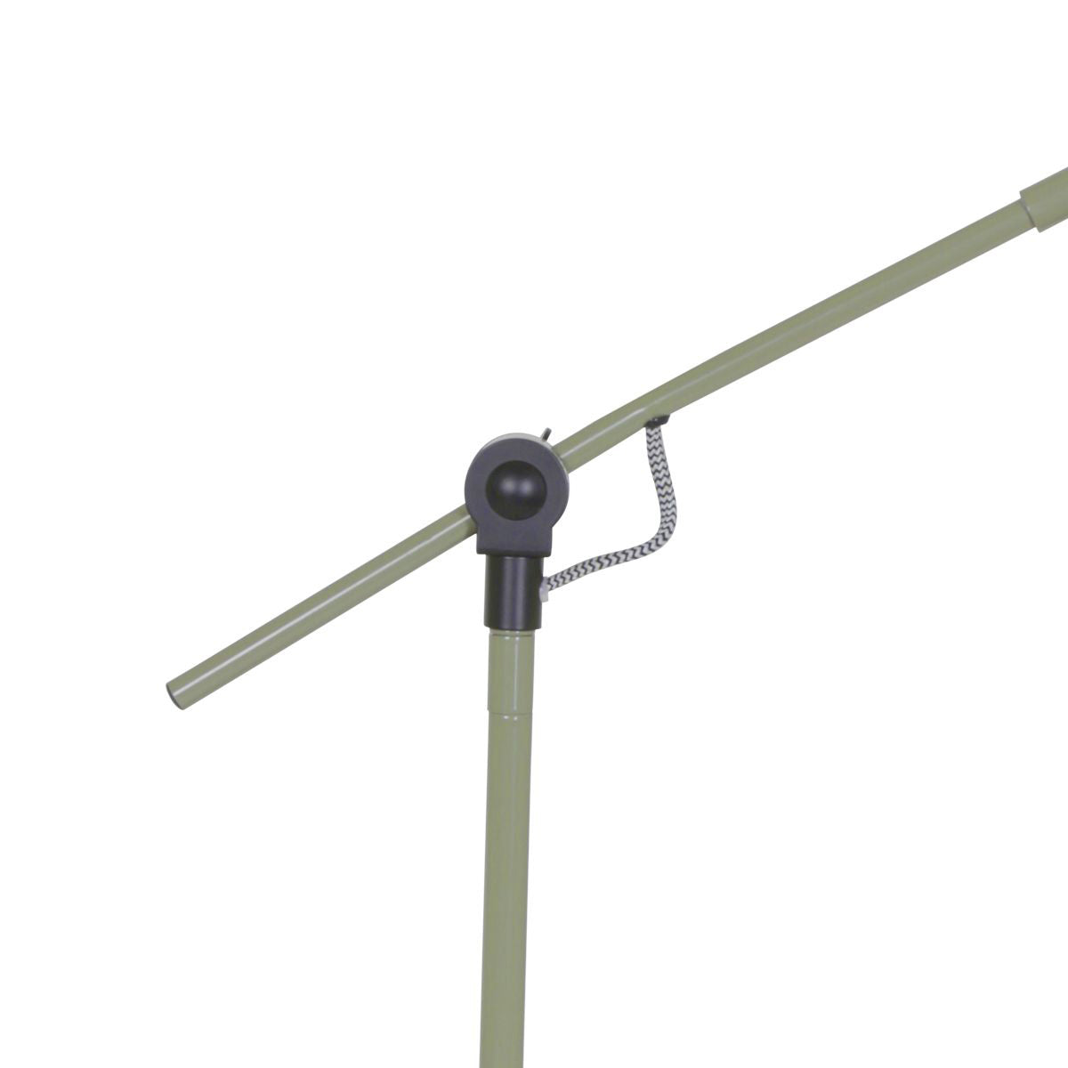 Grøn industriel bordlampe Mexlite Nove – billede 5