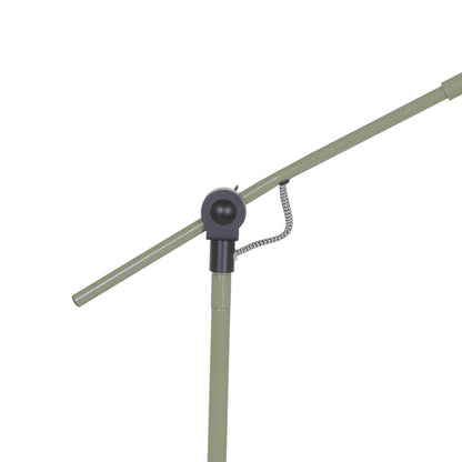 Grøn industriel bordlampe Mexlite Nove – billede 5
