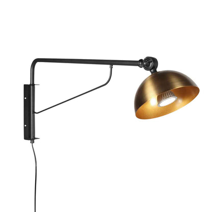 zwarte-wandlamp-retro-bronze-kap-steinhauer-pintino-variant-image1