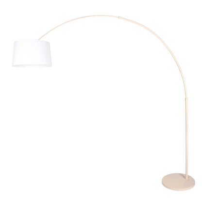 mooie-design-beige-booglamp-met-witte-kap-steinhauer-sparkled-light-variant-image1