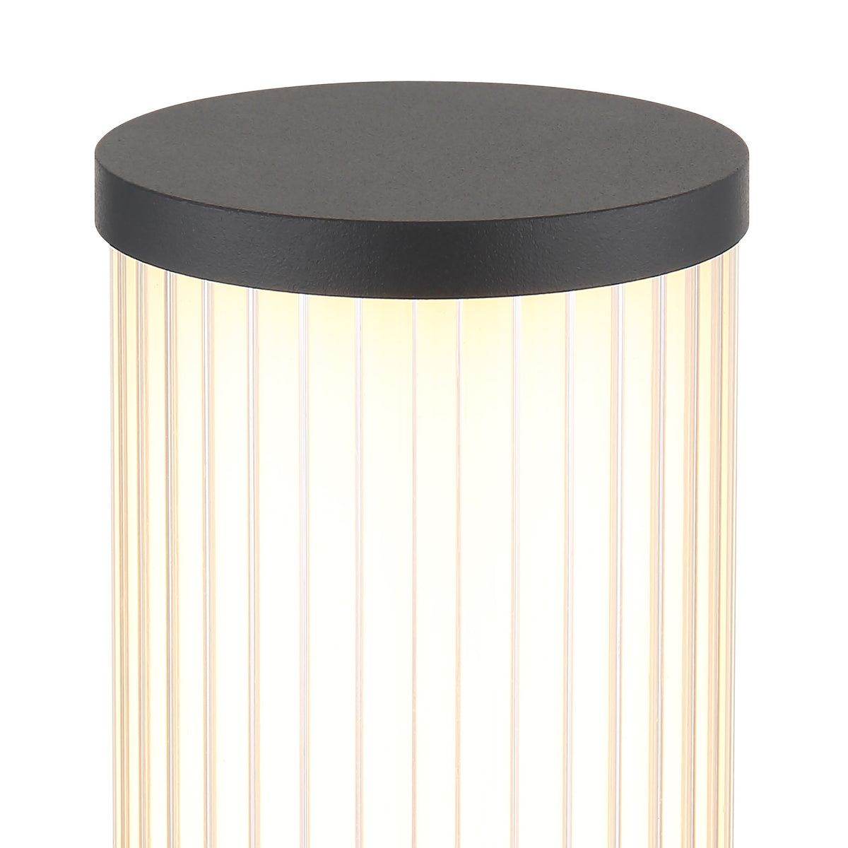 Piccola lampada da esterno a parete in alluminio LED color antracite – immagine 3