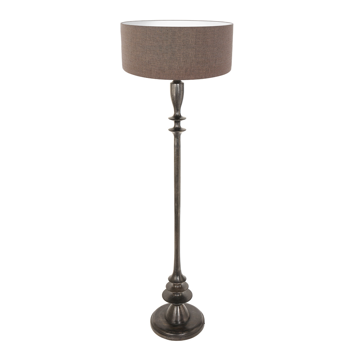 rustieke-bruin-zwarte-vloerlamp-steinhauer-bois-main-image