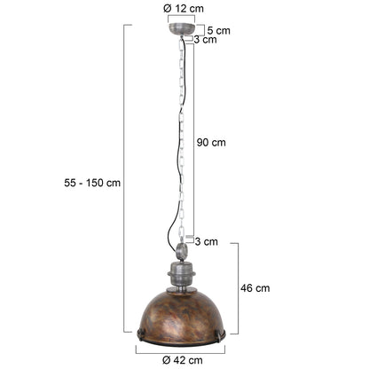 robuuste-koepelvormige-hanglamp-bruin-metaal-glas-steinhauer-bikkel-variant-image7