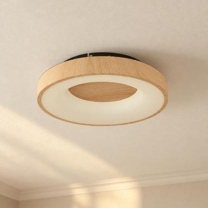 Obolg Jolli luonnonvärinen LED-kattovalaisin 40 cm – tunnelmakuva