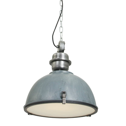 ruw-grijze-koepelvormige-hanglamp-metaal-glas-steinhauer-bikkel-main-image