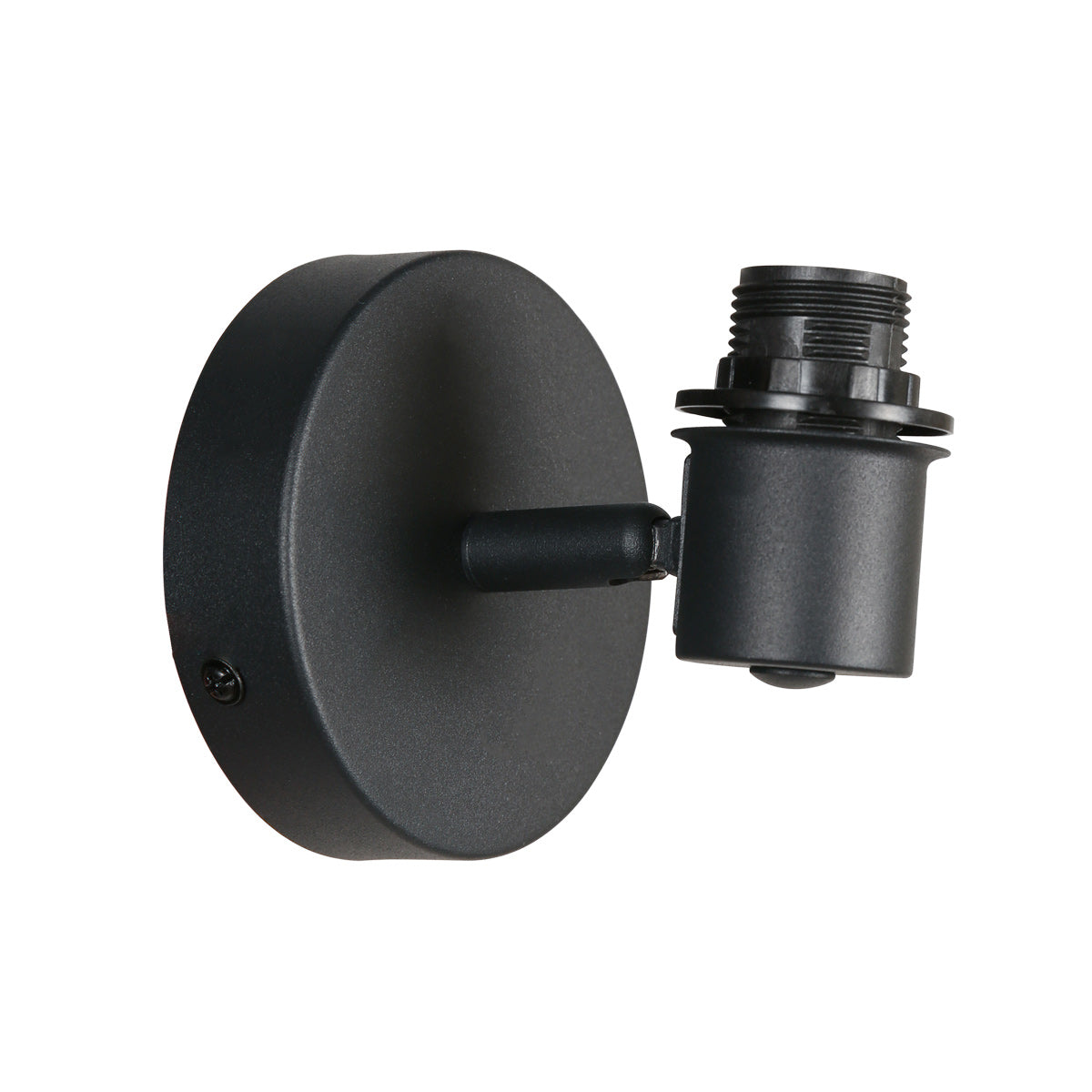 Mexlite Bambus Black Spotlight with Natural Shade