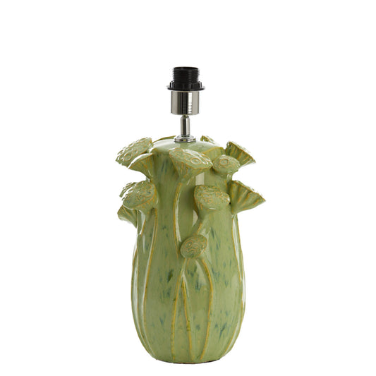 keramische-lampvoet-groen-bloemmotief-light-living-lavci-main-image