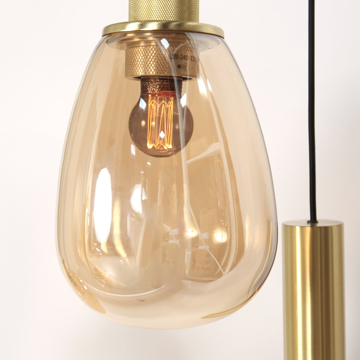 messing-9-lichts-hanglamp-glasvormen-kokers-steinhauer-reflexion-variant-image11