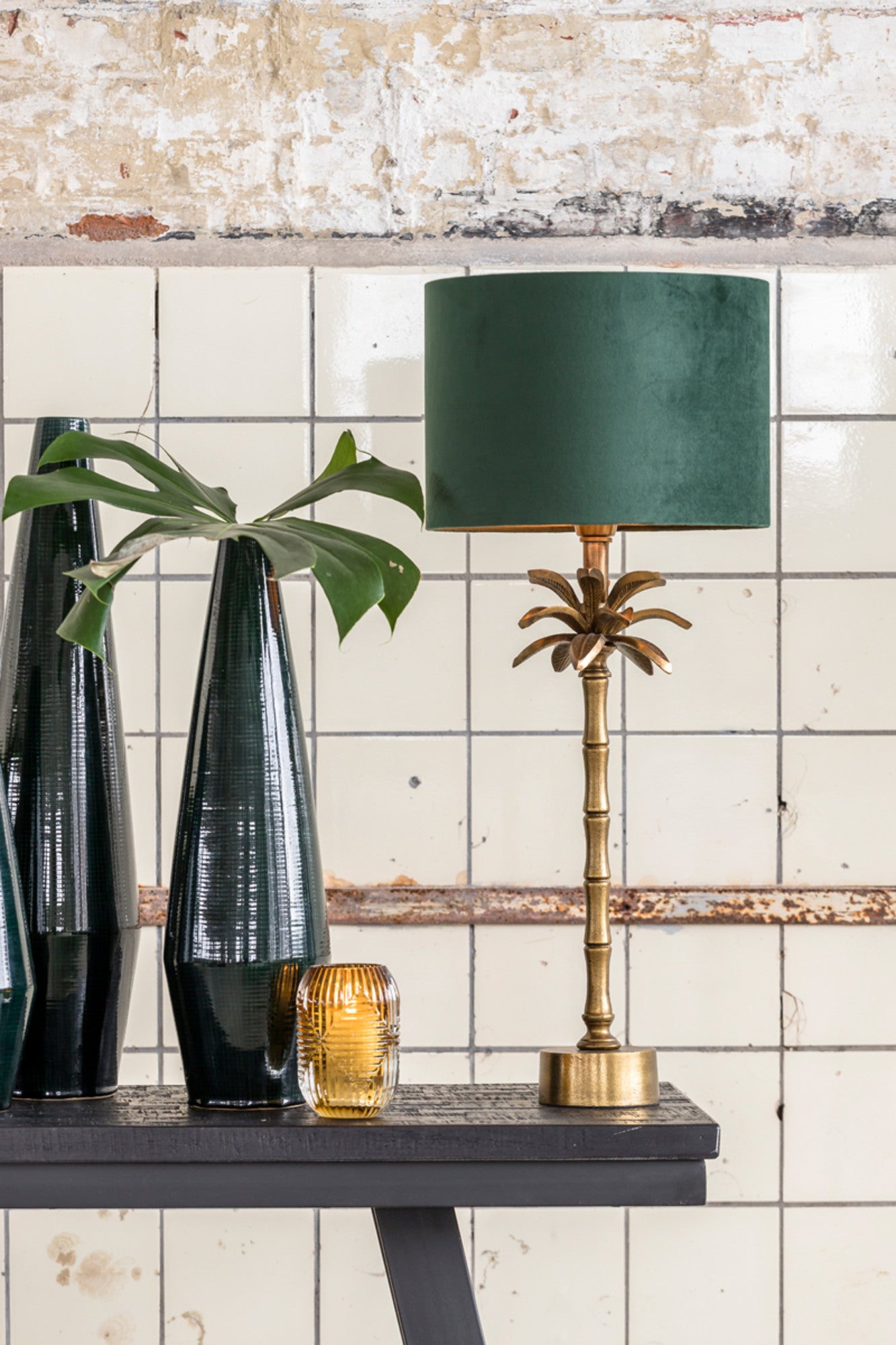 cilindervormige-groene-lampenkap-voor-jouw-interieur-light-living-velours-variant-image3