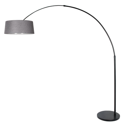 zwarte-booglamp-met-grijze-linnen-kap-steinhauer-sparkled-light-variant-image1