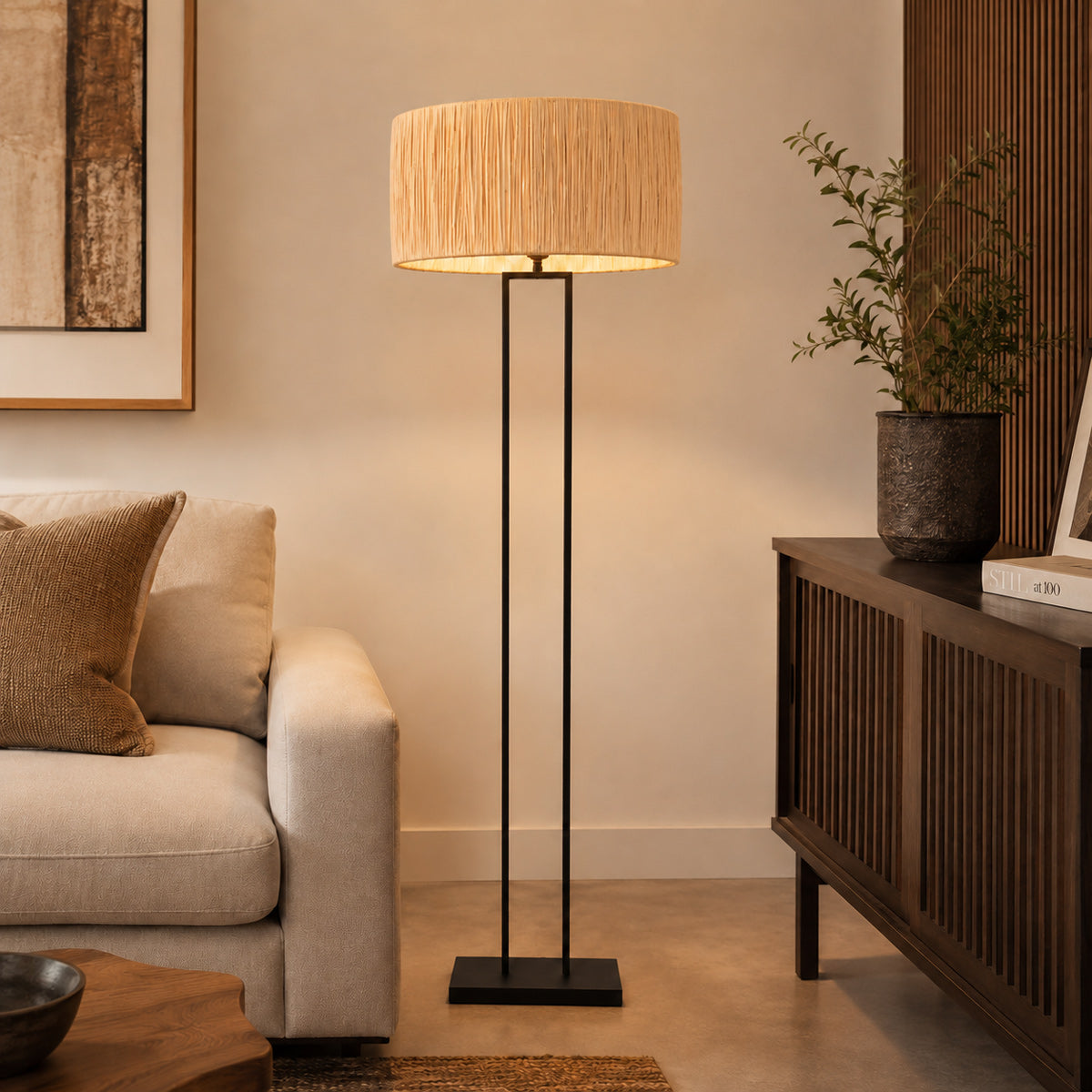 Steinhauer Stang Black Bohemian Floor Lamp – image 2