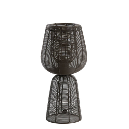 ronde-zwarte-rieten-tafellamp-light-living-aboso-main-image