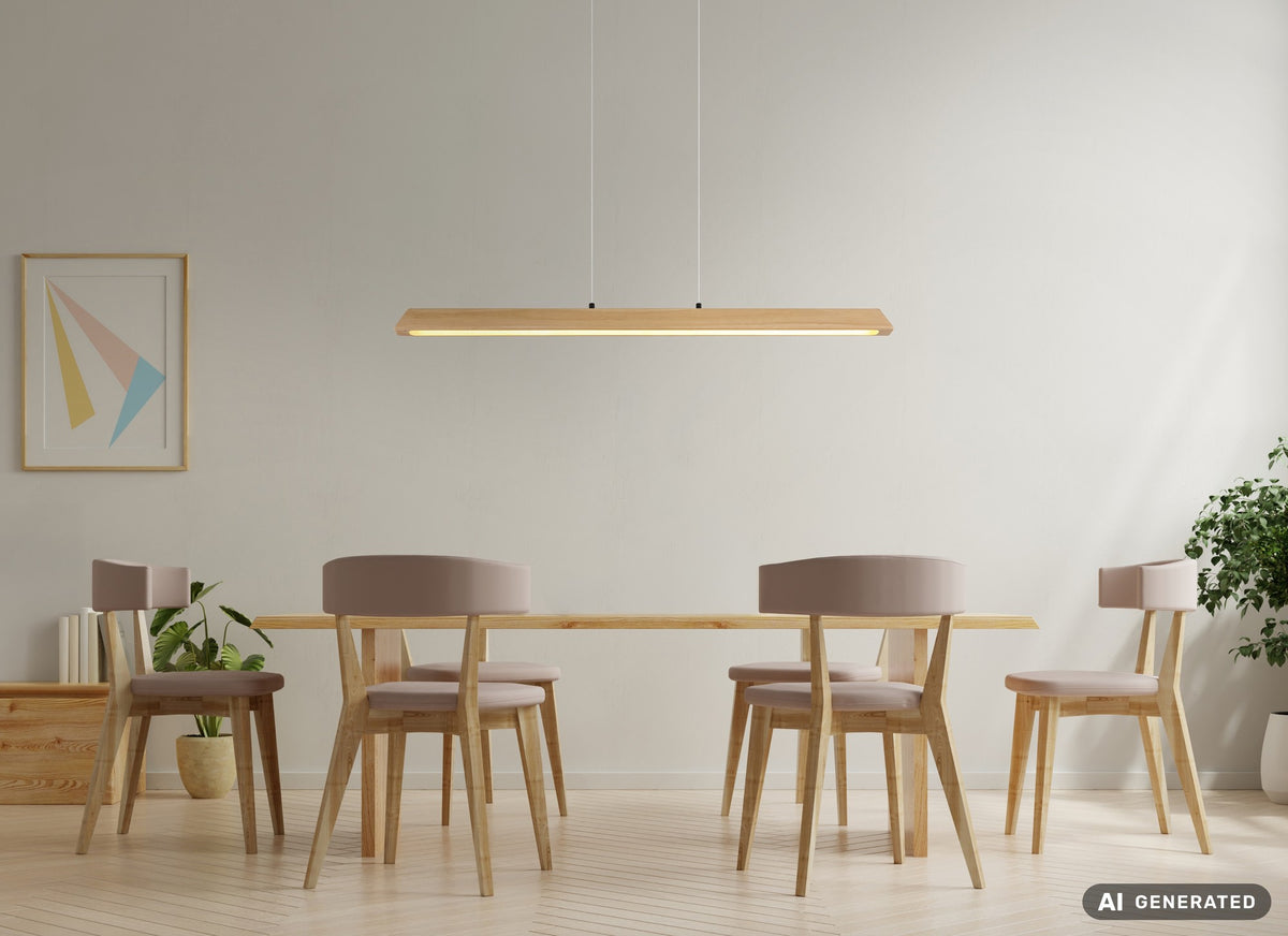 Luminária suspensa LED preta metálica com caráter – imagem 12