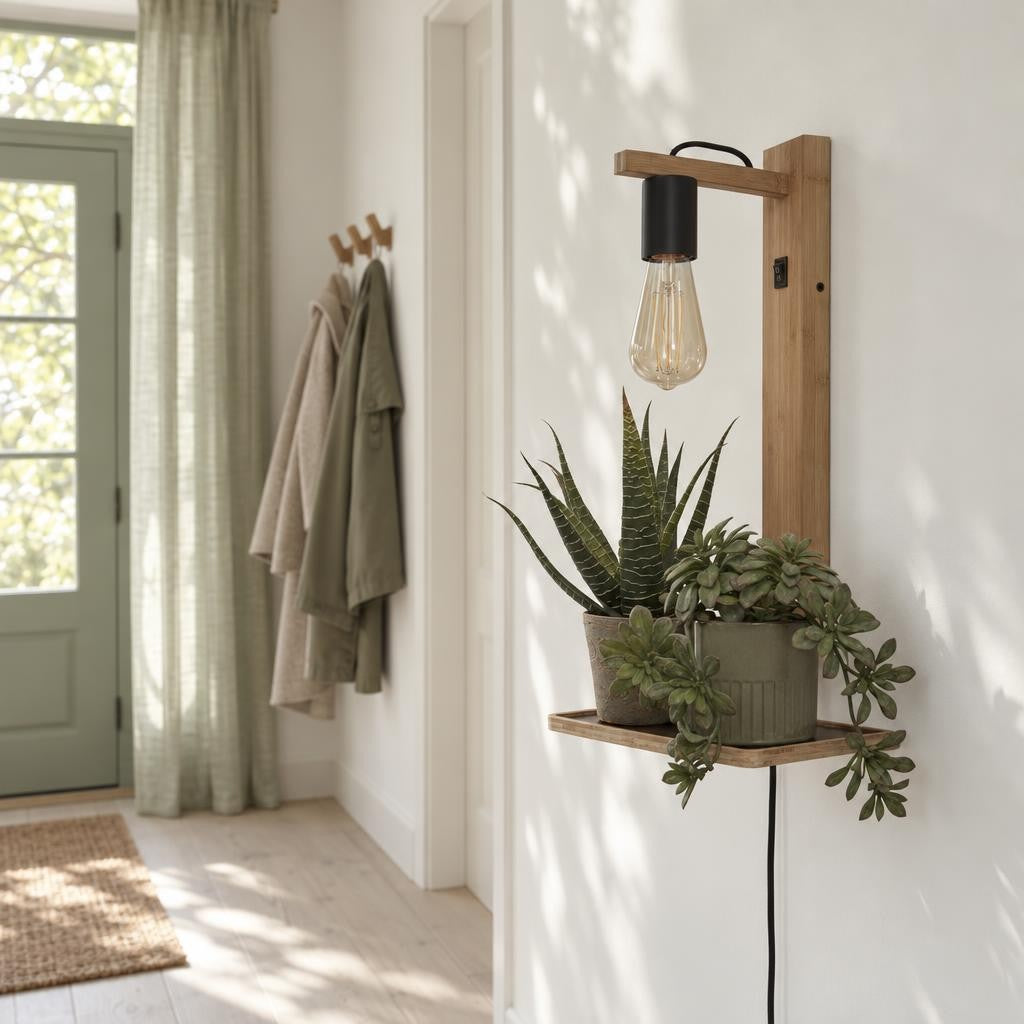 Wall Lamp Bamboo GOOD&MOJO Flores – lifestyle image