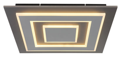 Pequena luz de teto LED de plástico em antracite – imagem 2