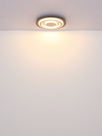 Keskmise suurusega must metallne LED laelamp – pilt 4