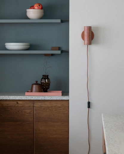 Piccola lampada da parete in travertino terracotta It's About RoMi Tivoli – immagine 3