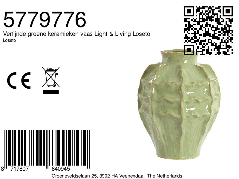 verfijnde-groene-keramieken-vaas-van-light-living-loseto-variant-image8a