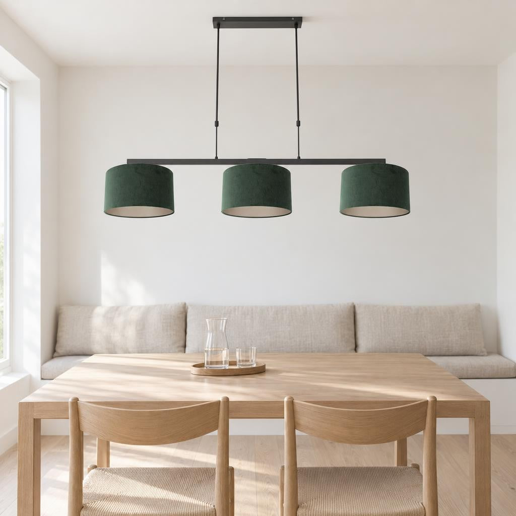 Steinhauer Stang Black Pendant Light – lifestyle image