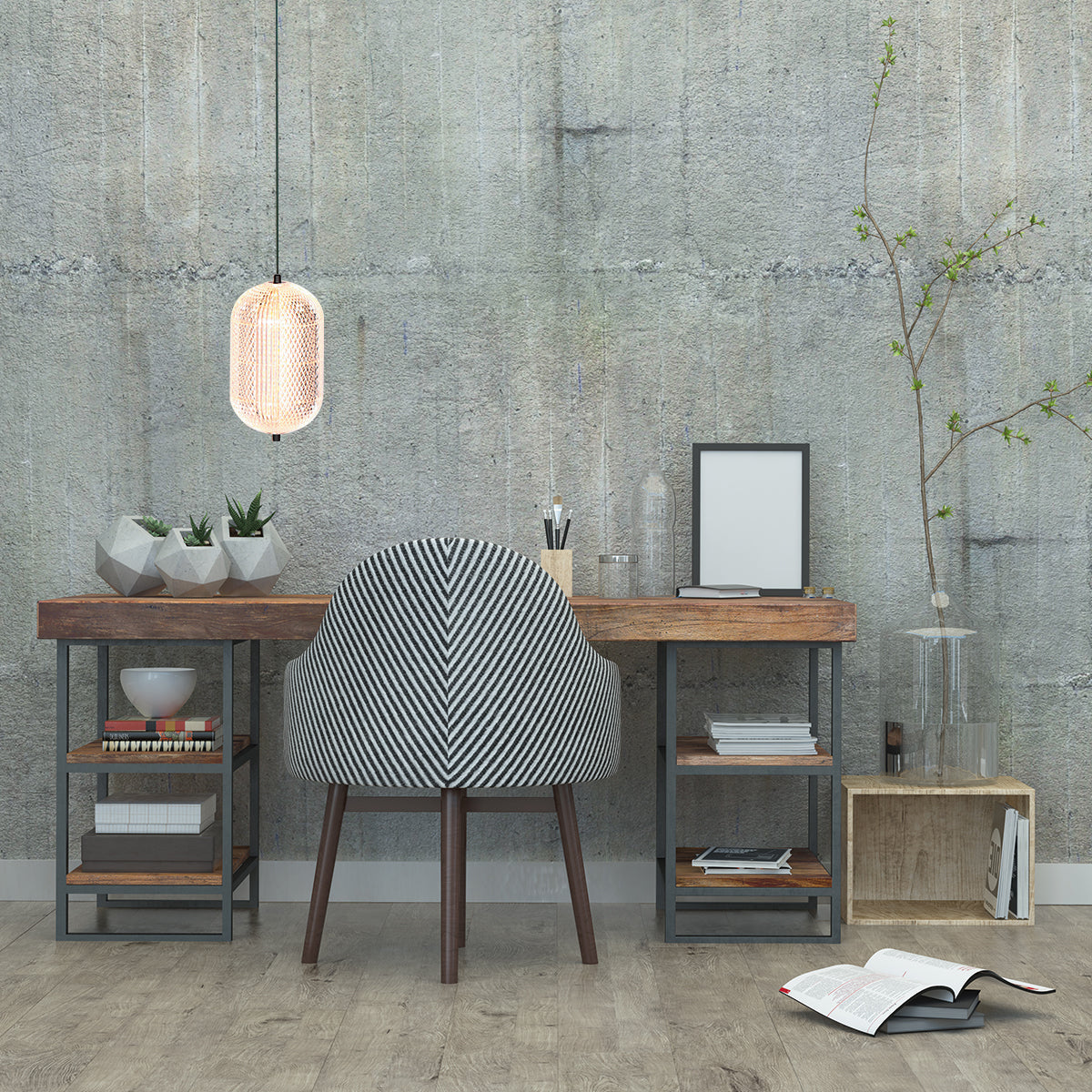 zwarte-hanglamp-met-glazen-lamp-mexlite-geripu-variant-image2