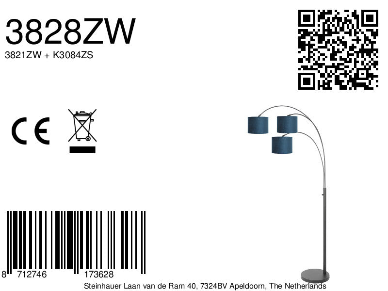 zwarte-booglamp-met-blauwe-kappen-steinhauer-sparkled-light-variant-image8a