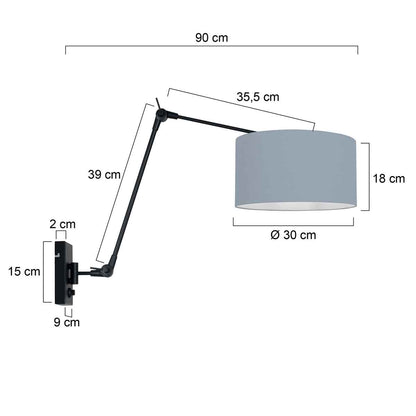 wandlamp-zwart-verstelbaar-steinhauer-prestige-chic-variant-image7