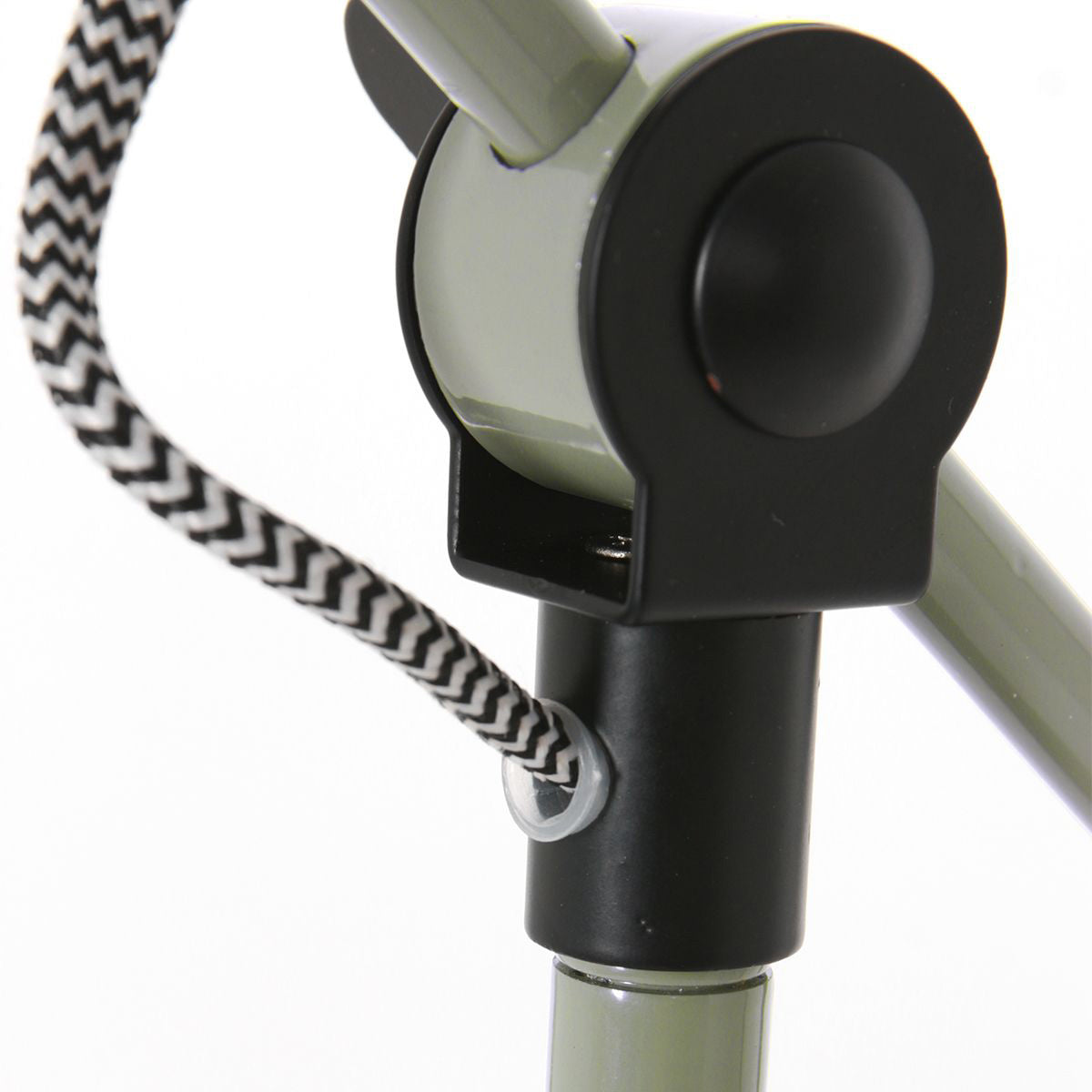 Grøn industriel bordlampe Mexlite Nove – billede 12