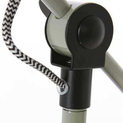Grøn industriel bordlampe Mexlite Nove – billede 12