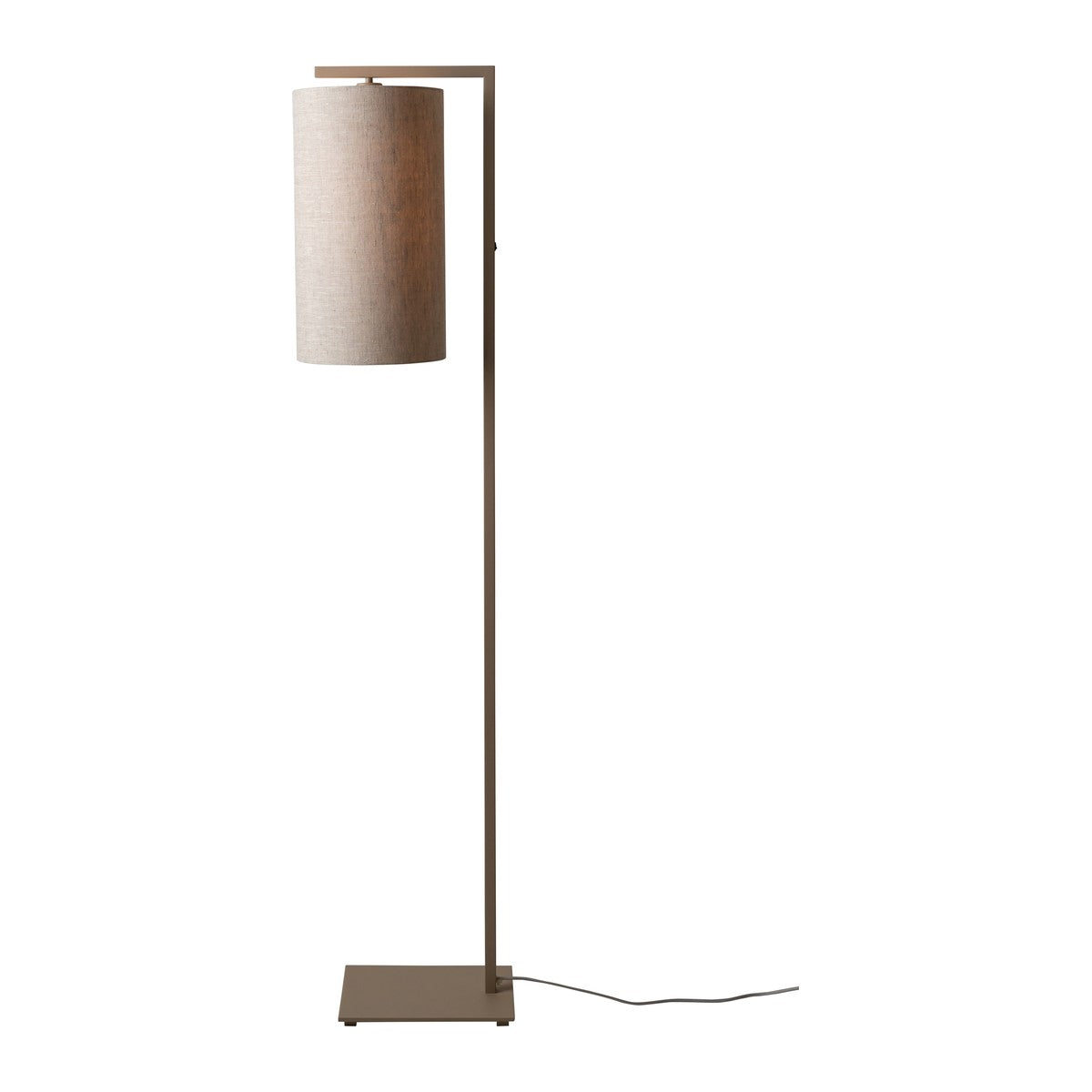 Lampada da terra in lino beige e naturale It's About RoMi Boston