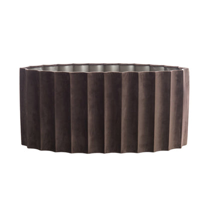 donkerbruine-ovale-velvet-geplooide-lampenkap-light-living-disli-main-image