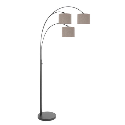 moderne-booglamp-met-bruine-kappen-steinhauer-sparkled-light-main-image