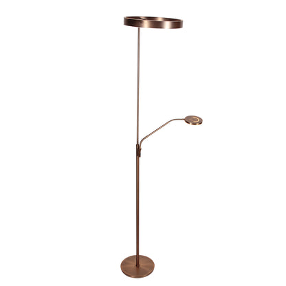 bronzen-vloerlamp-soleil-2-met-uplight-en-leesarm-variant-image1