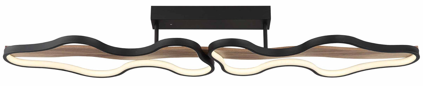 plafondlamp-dubbele-wolkvorm-zwart-houtlook-globo-bezzy-variant-image1