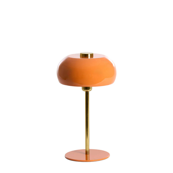 Oranje vintage tafellamp Light & Living Surin