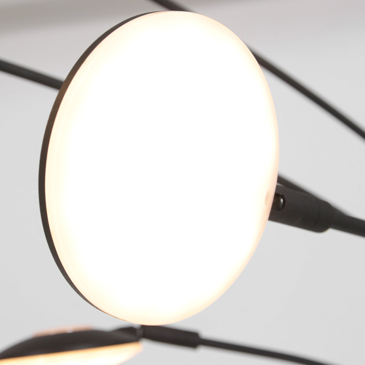 Modern fekete LED állólámpa Mexlite Synna – 12. kép