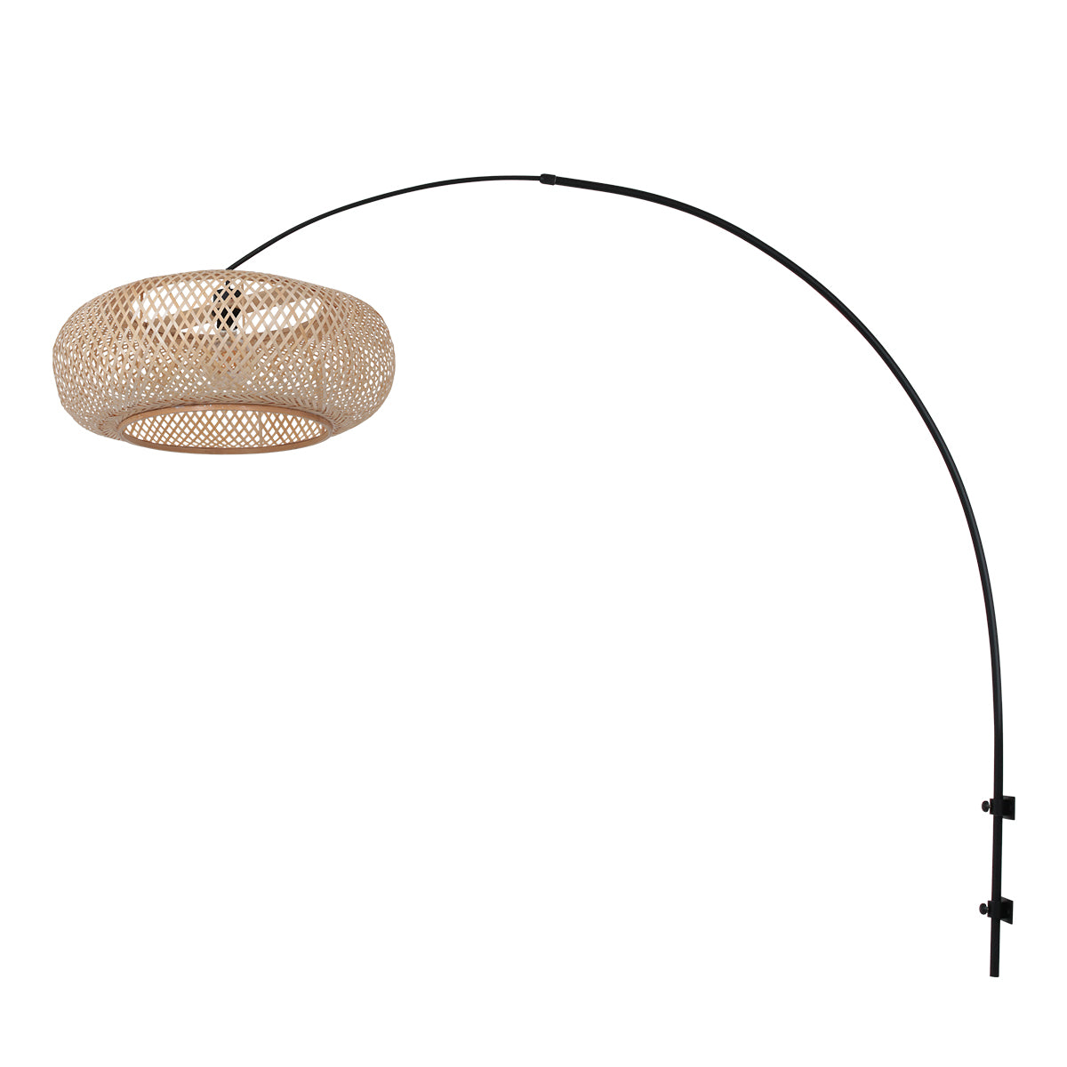 Steinhauer Sparkled Light – черна стенна дъгова лампа – изображение 1
