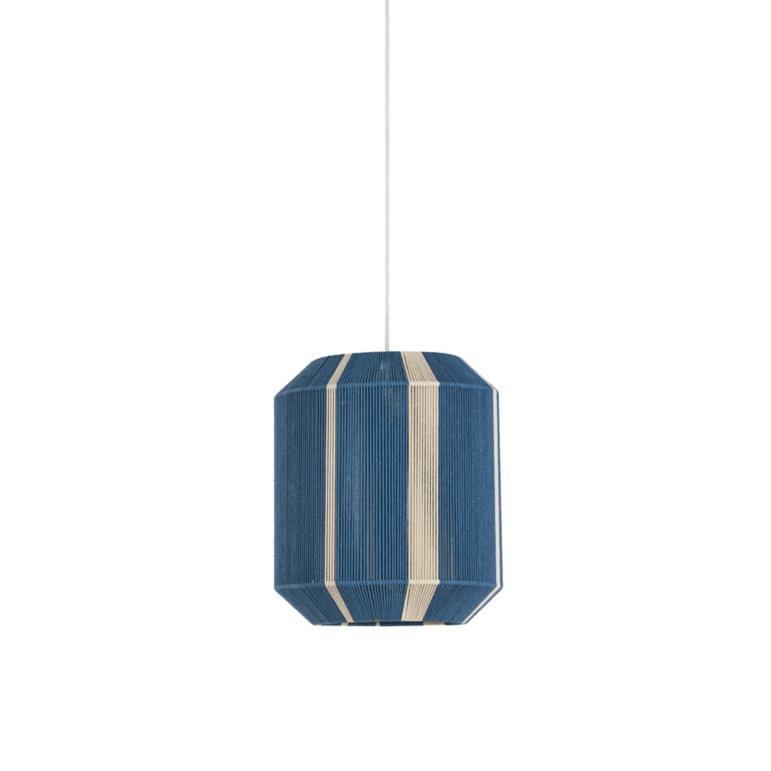 blauw-gestreepte-hanglamp-met-textiel-light-living-kozana-main-image