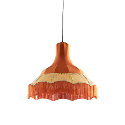 retro-oranje-hanglamp-met-franjes-light-living-mizia-main-image