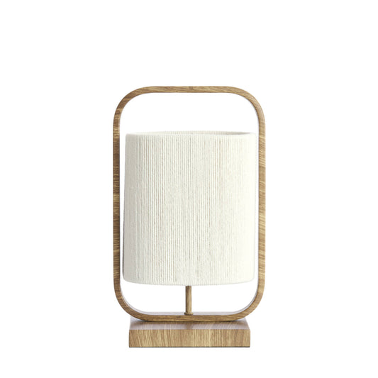Charmerende naturligt farvet metal bordlampe Light & Living Lecce