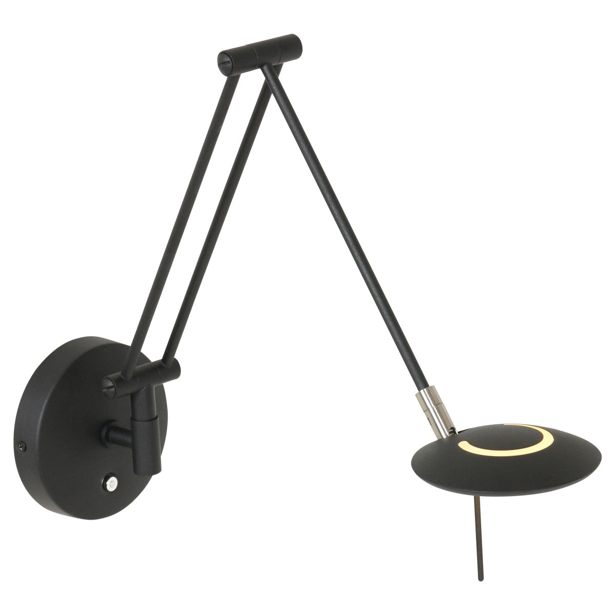 Steinhauer Zodiac Black LED Wall Light – image 1